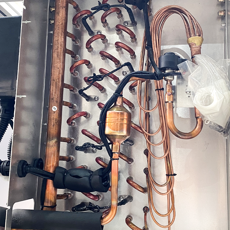 Evaporator de funcționare cu zgomot redus la temperatură ridicată (10~-8℃).